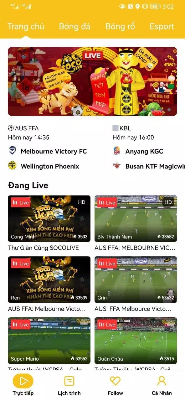 Socolive App - Ứng dụng xem trực tiếp bóng đá